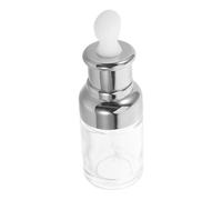 VICASKY Petit flacon de soin de la peau - Flacon compte-gouttes de voyage - Flacons de parfum rechargeables - Distributeur d'huile de maquillage en verre