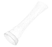 VICASKY Petit Vase Soliflore en Verre Transparent, Design Moderne à Ouverture Oblique, pour Bouquets Frais en Vase, Décor de Table et Décoration Chambre - 1 Pièce