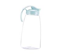 VICASKY Pichet à Eau Froide et Chaude Résistant Chaleur Capacité Plastique Alimentaire Sûr Verseuse Bleue pour Maison et