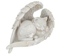 VICASKY Pierre Commémorative pour Chat Résine Ornement Jardin Extérieur Statuette Souvenir pour Animal de Compagnie de Mémoire pour Chat Disparu