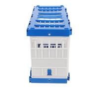 VICASKY Pigeonnier pour Courses, Cage de Course en Plastique, Panier de Transport Portable pour Pigeons, 32x24,5x16,5cm, pour Jeunes Oiseaux et Pigeons Voyageurs, Stockage la Maison