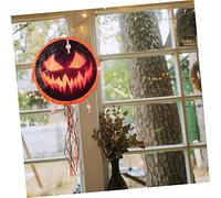 VICASKY Pinata Halloween Citrouille Sécurisé à Tirer Rempli de Bonbons pour Décoration de Fête Automne