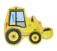 VICASKY Piñata Papier Forme Camion Pelleteuse Piñata Mexicaine Faite Main Décoration Fête Anniversaire Travaux