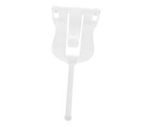 VICASKY Pince de Fixation pour Os de Seiche Abs Clip Légumes et Nourriture pour Cage Oiseau Support Léger pour Perruches Perroquets et Canaris Protection Main Anti-piqûres