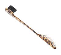 VICASKY Pinceau à Sourcils Double Embout Multifonction Compact Portable pour Femme pour Maquillage Voyage Forme Peigne Sculptant et Coiffant Cheveux