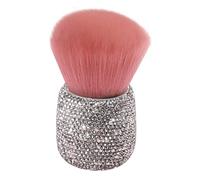 VICASKY Pinceau De Maquillage Champignon Avec Strass Brillants Brosse à Poudre Et Blush Outils De Nettoyage Pour Acryliques Et Maquillage Pinceau Doux Et Pour Application Parfaite