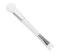 VICASKY Pinceau de Maquillage Portable Double Tête pour Fond de Teint et Pinceau Anti-Taches Outil de Maquillage pour Voyage