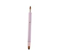 VICASKY Pinceau Maquillage à Manche Aluminium Double Extrémité Multi-usages Pour Cosmétique Pratique Et Facile à Nettoyer