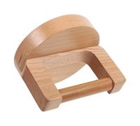 VICASKY Planche à Presser en Bois Verni avec Poignée Ronde Outil de Brunissage à Estampage pour Garçon et Filles Baren Portatif pour Impression sur Bloc, Gaufrage et Scrapbooking