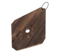 VICASKY Planche de Montage Murale Bois pour Fougère et Orchidées Support Suspendu Vertical pour Plantes Intérieur Compatible Succulentes et Plantes Grimpantes Décoration