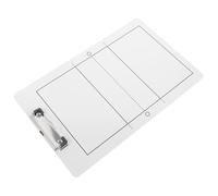 VICASKY Planche de Volley-ball Portable PVC Tableau Effaçable pour Entraîneurs Tableau Stratégique Léger et Multi-usage pour Entraînement