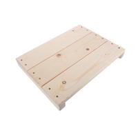 VICASKY Planche D'entraînement pour Chiots en Bois Antidérapante, Plateforme D'agilité Intérieure, Équipement de Dressage pour Chiens, Tabouret Multifonction pour Apprentissage et Hygiène