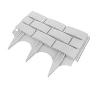 VICASKY Plastique Clôture Décorative Bordure Robuste, pour Jardin | Délimitation Nette des Massifs Allées, Usage Paysage, pour Restaurants et Propriétaires D'animaux