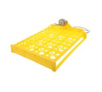 VICASKY Plateau D'incubateur Automatique à 16 Emplacements, Pivotant pour Œufs de Poulets et Cailles, en Plastique Solide, Compatible Incubateur Dc12v, pour Incubation Domestique et Élevage Amateur