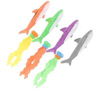 VICASKY Plongée pour Piscine Garçon et Filles 7 Pièces - 4 Requins et 3 Herbiers Marins Colorés - Jouets de Piscine D'été Solide et Sûrs pour Jeux Aquatiques et Apprentissage Natation