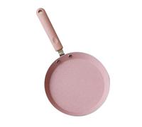 VICASKY Poêle Antiadhésive en Aluminium 15 Cm Rose Poêle à Omelettes Pratique Double Usage pour Crêpes et Œufs Ustensile Cuisine pour Maison et Restaurant Gadget la Cuisine Polyvalent