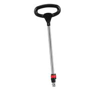 VICASKY Poignée de Poussette Accessoire Stable et Pratique en Acier Inoxydable et Plastique Trou de Montage 25mm pour Parents, pour Landeau Poupon