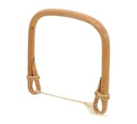 VICASKY Poignée de Remplacement pour Théière en Rotin Beige, Confortable et Élégante, pour Ensemble de Thé ou Remplacement de Poignée de Paquet à Main