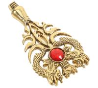 VICASKY Poignée de Tampon à Cire en Métal Style Antique Poignée de Remplacement pour Sceaux Manche de Tampon Fait Main Ergonomique Accessoire pour Scellage d'Enveloppes et