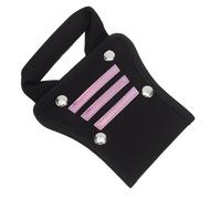 VICASKY Poignée de Valise de Rechange en Nylon Noir, Résistante à l'abrasion, Détachable Quatre Boucles Sécurisées, pour Bagages Trolley et Paquet Bowling