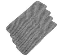 VICASKY Polyester Couvre-marches D'escalier Antidérapant 4 Pièces | Protection des Marches, Entrée de Camping, Usage sur Escaliers de Caravane, Design Simple