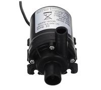 VICASKY Pompe Submersible Solaire de Surpression Domestique 850l/h Moteur sans Balais et Corps en Plastique Noir pour Système Hydroponique et Lave-vaisselle Dc24v 38w