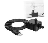 VICASKY Pompe Submersible USB Mini Multifonction pour Fontaine à Eau de Chat Pompe Silencieuse Puissante pour Aquarium Bassin et Table à Eau Facile à Installer