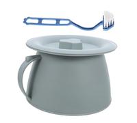 VICASKY Portables, Pots De Chambre, Bassin De Lit, Urinoir, Bouteille, Pot À Urine, Seau À Pipi, Urinoir De Chevet Avec Couvercles, Pot Portable Pour Personnes Âgées, Pour La