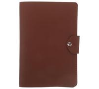 VICASKY Porte-carnet de Score de Golf en Cuir PU Marron Livret de Golf Compact et Léger Organiseur Portable pour Carnet de Distances Accessoire Multifonctionnel Sportifs en Extérieur