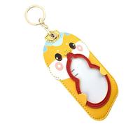 VICASKY Porte-Carte Identité Étui Porte-clés Serpent Double Emplacement pour Cartes Housse De Protection Accessoire pour Porte-clés