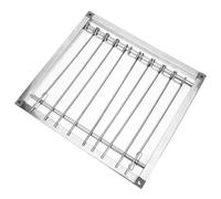 VICASKY Porte Entrée Cage Oiseaux Acier Inoxydable Porte Unidirectionnelle pour Pigeonnier Installation Facile pour Pigeons Voyageurs et Oiseaux Domestiques