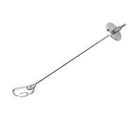 VICASKY Porte-Fruits Acier Inoxydable pour Perroquet Pique à Brochette Pratique pour Légumes et Friandises Accessoire Mangeoire pour Oiseaux Facile à Nettoyer et Réutiliser Grand Modèle