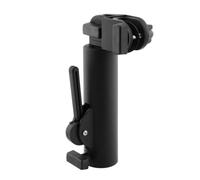 VICASKY Porte-parapluies pour Chariots de Golf, Pince Réglable Noire | Angle Ajustable, Largeur Interne Modulable, Mécanisme de Serrage, Plastique, pour Chariot à Trois Roues