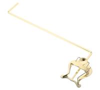 VICASKY Porte-partitions Lyre pour Saxophone Alto et Basse, Clip Métallique Réglable pour Euphonium 3 et 4 Pistons, Pupitre Portable Léger pour Marches et Répétitions, Accessoire Musicien