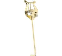 VICASKY Porte-partitions Métallique pour Trompette et Lyre, Clip Portable Doré, Support Antidérapant pour Extrait de Partition Musicale, Accessoire Léger pour Concerts et Répétitions