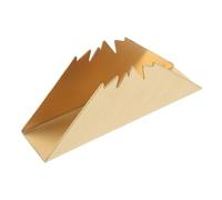 VICASKY Porte Serviettes Autoportant Triangulaire Acier Inoxydable Support Stable pour de Cuisine Tables à Manger et Pique Extérieur