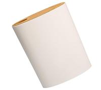 VICASKY Porte-ustensiles Cuisine Léger Couvercle en Bois de Bambou Beige, Support à Couteaux Décoratif et Fonctionnel pour Usage Cuisine Couleur Aléatoire