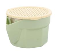 VICASKY Pot De Culture Hydroponique D’Herbe à Chat avec Graines Intégrées, Jardinière en Plastique Stable Et Compacte, pour Intérieur Et Balcon, Plante Vivante Adaptée Aux Chats D’Appartement