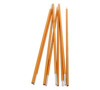 VICASKY Poteaux 0,34 D'aluminium Tente Alliage de Rechange en Pouces | Kit de Réparation pour Arceau, Montage Rapide, Usage Camping et Auvent, Format Compact, Couleur Or
