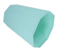 VICASKY Poubelle Ménagère 5l Petite Taille en Polypropylène Vert Émeraude, Seau à Déchets Solide pour Salle de Bain, Bureau Cuisine, Corbeille Pratique et Compacte pour Stockage