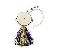 VICASKY Poule Acier Inoxydable avec Miroir Accessoire pour Animaux de Compagnie Favorise Activité Développement Intellectuel des Poules
