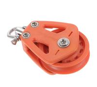 VICASKY Poulie Nylon Rotative Robuste pour Voilier Poulie de Simple avec Roulement Accessoire Mouflage Câble Résistant pour Traction Cordage