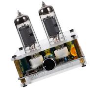 VICASKY Préamplificateur Phono à Lampes Fonction Préampli pour Platine Vinyle Léger et Conçu en PCB et Verre, pour Systèmes Home Cinéma DIY
