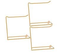 VICASKY Présentoir à Échantillons de Vernis à Ongles 3 Pièces Doré en Fer Porte-nuancier Professionnel pour Salon de Manucure et Nail Art Usage Esthétique