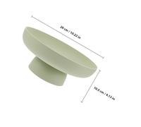 VICASKY Présentoir à Fruits Multifonction Vert Bol à Fruits en Plastique Solide Cuisine et Fêtes Légère et Pratique pour Comptoir Plateau de Service pour Snacks et Desserts