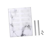 VICASKY Présentoir D'échantillons D'ongles Marbre 1 Petit Tableau Support Manucure Pratique Pour Salon Décoration Socle