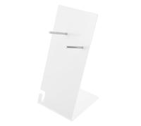 VICASKY Présentoir Sèche-cheveux Support D'outil De Cheveux Stockage D'outils De Cheveux Porte De L'armoire Porte-sèche-cheveux Organisateur De Sèche-cheveux Acrylique Blanche