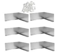 VICASKY Protection Gouttière Aluminium Déflecteur Eau pour Toit Résistant Aux Intempéries Facile à Installer Protège Maison Éclaboussures et Dégâts Eau