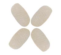 VICASKY Protège-cordes en Cuir D'agneau 4 Pièces pour Chevalet de Violon et Alto, Coussinets en Parchemin Résistants à L'usure, Accessoire Professionnel pour Instruments à Cordes,