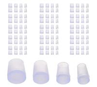 VICASKY Protège-talons Transparents Anti-usure pour Talons Hauts Femmes, Lot de 20 Embouts Souples Antidérapants, Protection pour Escarpins, Événements et Marche Quotidienne